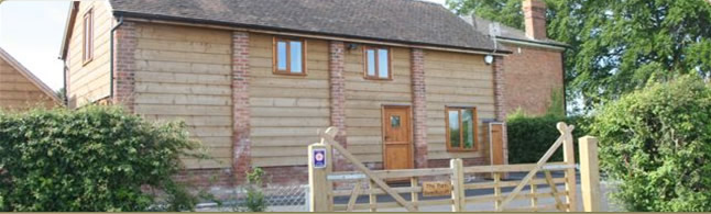 the barn